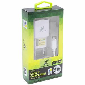 Carregador Micro-USB XC-KIT-V8 X-cell - UN