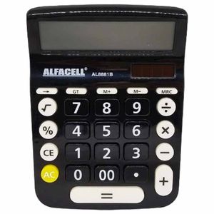 Calculadora de Mesa 12 Dígitos AL8881B | UN | Alfacell