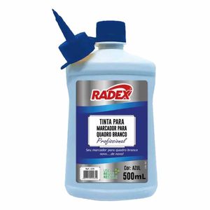 Tinta para Marcador Quadro Branco Azul 500 ml 235 | UN | Radex