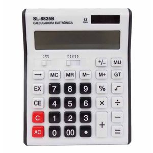 Calculadora Media 12 Digitos Sl8825B / Un / Solider