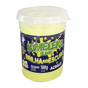 Geleinha Slime Kimeleka Brilha no Escuro 180g 0440 Acrilex - UN