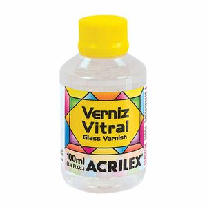 Verniz Vitral 100ml Incolor Acrilex - UN