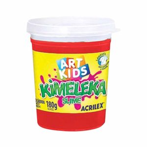 Geleinha Slime Kimeleka Vermelho 180g 0555 Acrilex - UN