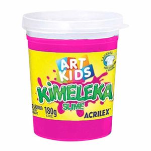 Geleinha Slime Kimeleka Rosa 180g 0537 Acrilex - UN