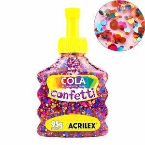 Cola Confetti 95 g Fantasia 239 | UN | Acrilex