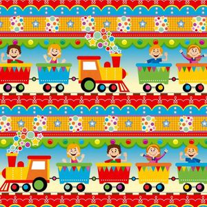 Papel de Presente 50x60cm Infantil Couche C325 Sao joao - 40FL