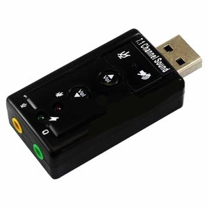 Adaptador USB Som 7.1 Virtual 2 Saídas 0063 5+ - UN