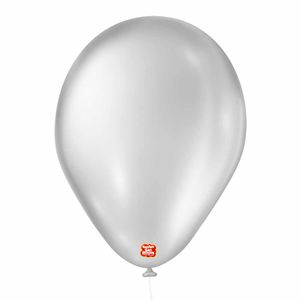 Bola Soprar Cintilante N.7 Prata 1350 São roque - 50UN