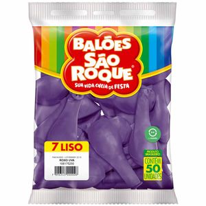 Bola de Soprar Nº 7 Roxo Uva 5250 São roque - 50UN