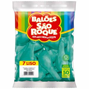 Bola de Soprar Nº 7 Verde Hortela 6550 São roque - 50UN