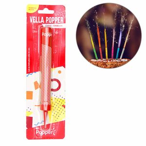 Vela Vulcão Vermelho 15 cm VP-R Popper - UN
