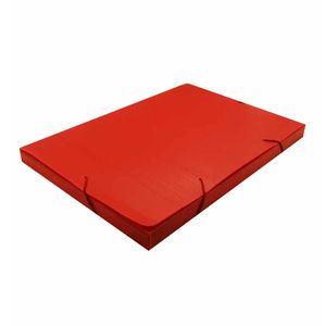 Pasta Polionda 2cm Vermelho 4000 Polycart - 10UN