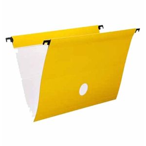 Pasta Suspensa Plástificada Amarelo 0099 Dello - 6UN