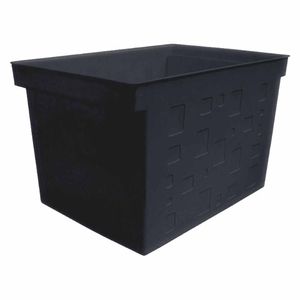 Caixa Organizadora Larga Preta 0335 Dello - UN