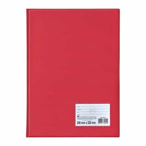 Pasta Catálogo Ofício com 50 Plásticos Vermelho 1090 Dac - UN