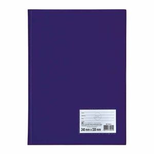 Pasta Catálogo Ofício com 50 Plásticos Fino Azul 1090 Dac - UN