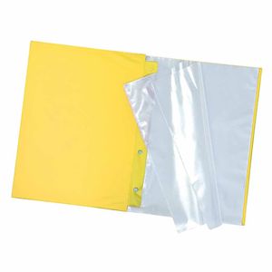 Pasta Catálogo Ofício com 50 Plásticos Fino Amarelo 1090 Dac - UN