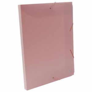 Pasta Plástica Aba Elástica A4 2cm Lolipop Rosa A20LP 1055 Plascony - UN