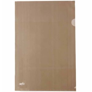 Pasta L Plástica 220x310 A4 Fumê L18 0187 Plascony - 10UN