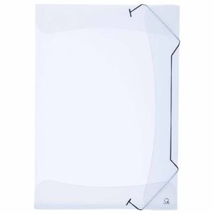 Pasta Plástica Aba Elástica A3 Extra Fina Transparente A03EX 0003 Plascony - UN