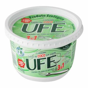 Sabão em Pasta Coco UFE 500g 8001 Ufe - UN