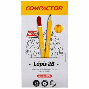Lápis Preto 2B Tec 50029 Compactor - 72UN