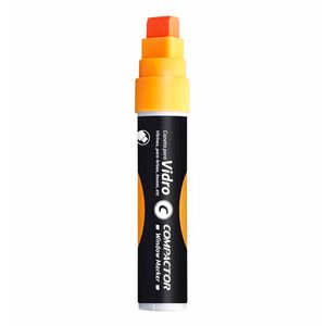 Marcador Para Vidros Window Marker Laranja 8007 Compactor Compactor - UN
