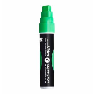 Marcador Para Vidros Window Marker Verde 8003 Compactor - UN