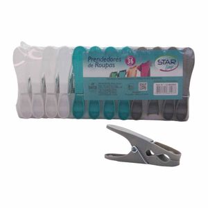 Prendedor de Roupas Plástico CLB02002 / 36 unidades / Wincy