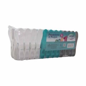 Prendedor de Roupas Plástico CLB02002 / 36 unidades / Wincy