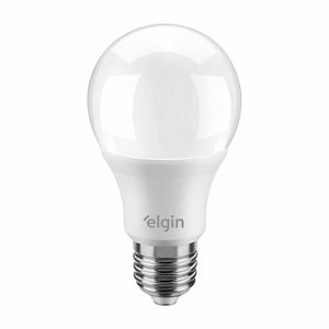 Lâmpada LED Bulbo 12W 3000K Branco Bivolt Elgin - UN