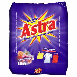 Sabão em Pó Astra 1,6kg 0218 Barra - UN