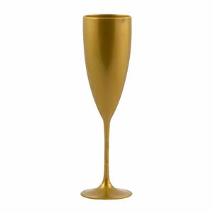 Taça Champanhe Prime 170ml Dourada 1711 Neoplas - UN