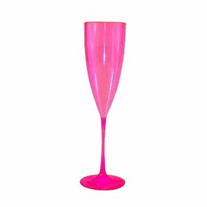 Taça Champanhe Prime 170ml Rosa Neon 9019 / unidade / Neoplas