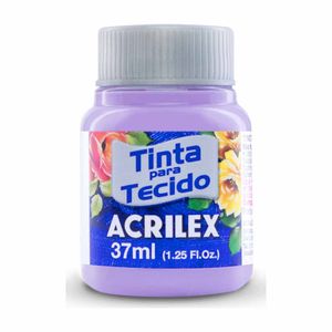 Tinta para Tecido Fosca 37ml Lilás 528 Acrilex - 12UN