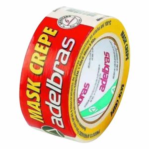 Fita Crepe 48mm x 50m Mask Crepe Adelbras - UN