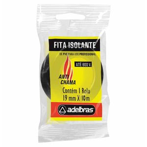 Fita Isolante 19x10 Antichamas 0008 Adelbras - RL
