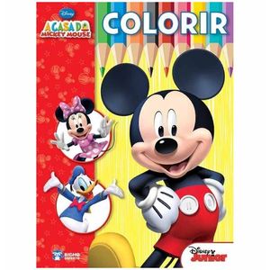 Livro Infantil para Colorir A Casa do Mickey 6887 Bicho esp. - UN
