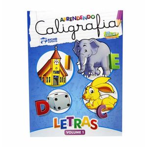 Livro Infantil Aprendendo Caligrafia Letras 2126 Bicho esp. - UN
