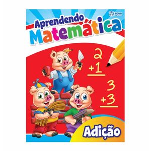 Livro Infantil Aprendendo Matemática Adição 2448 Bicho esp. - UN