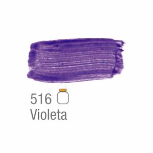 Tinta Guache 15ml Violeta 516 Acrilex - 12 Unidades