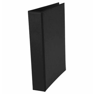 Fichário Universitário 4 Argolas Preto PVC Cristal 7067PR Dac - UN