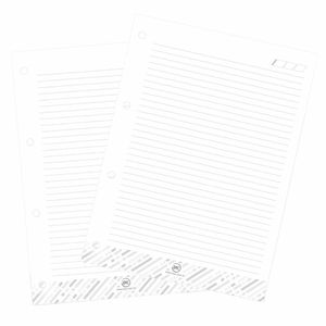 Folha para Fichário 96 Folhas Cinza 281RE Dac - BL