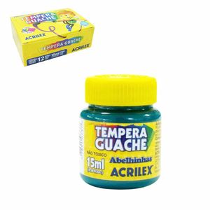 Tinta Guache 15ml Verde Bandeira 511 Acrilex - 12UN