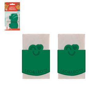 Borracha com Capa Plástica Branca 4749 Leonora - 2UN