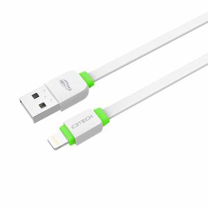 Cabo USB X Iphone 2,0A 1M Branco C3 Tech C3 tech - UN