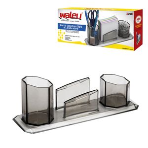 Porta Caneta Clips Lembrete Fume 0017 Waleu - UN