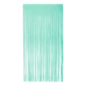 Cortina Metalizada Decorativa 1x2m Verde Claro 5521 Make+ - UN