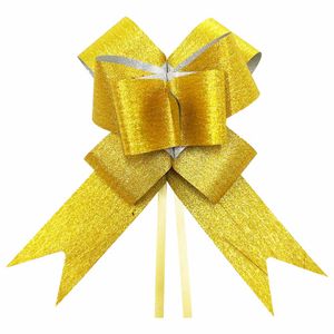 Laço Pronto 17mmx34cm Glitter Dourado 5233 Make+ - 10UN