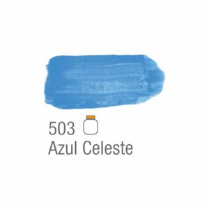 Tinta Guache 250ml Azul Celeste 0503 Acrilex - UN
